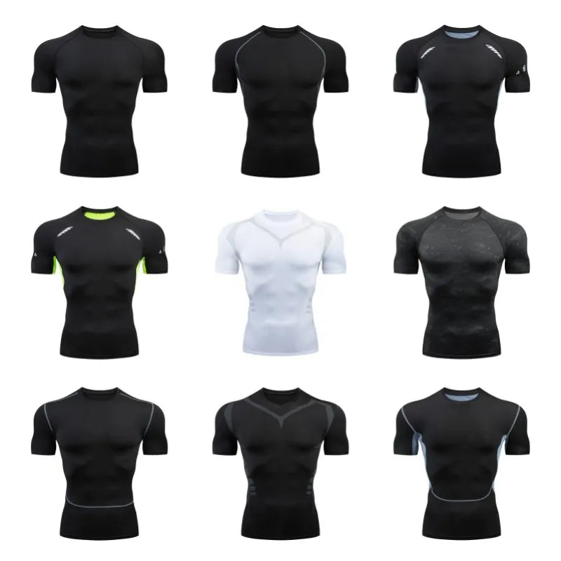 BOND™ Men Quick Dry Compression Shirts